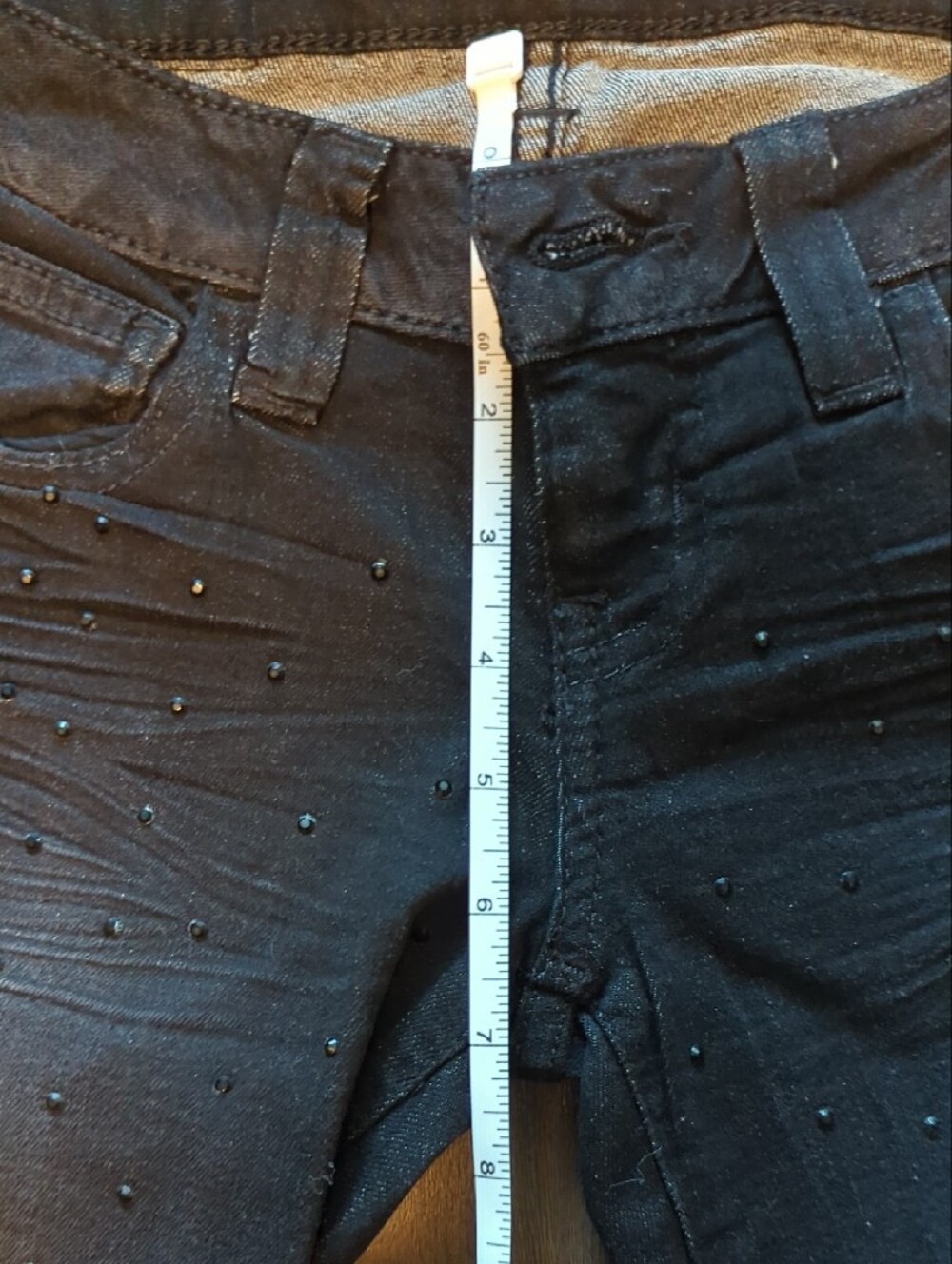 Guess Rhinestone Detailed Jeans - Picture 7 of 9